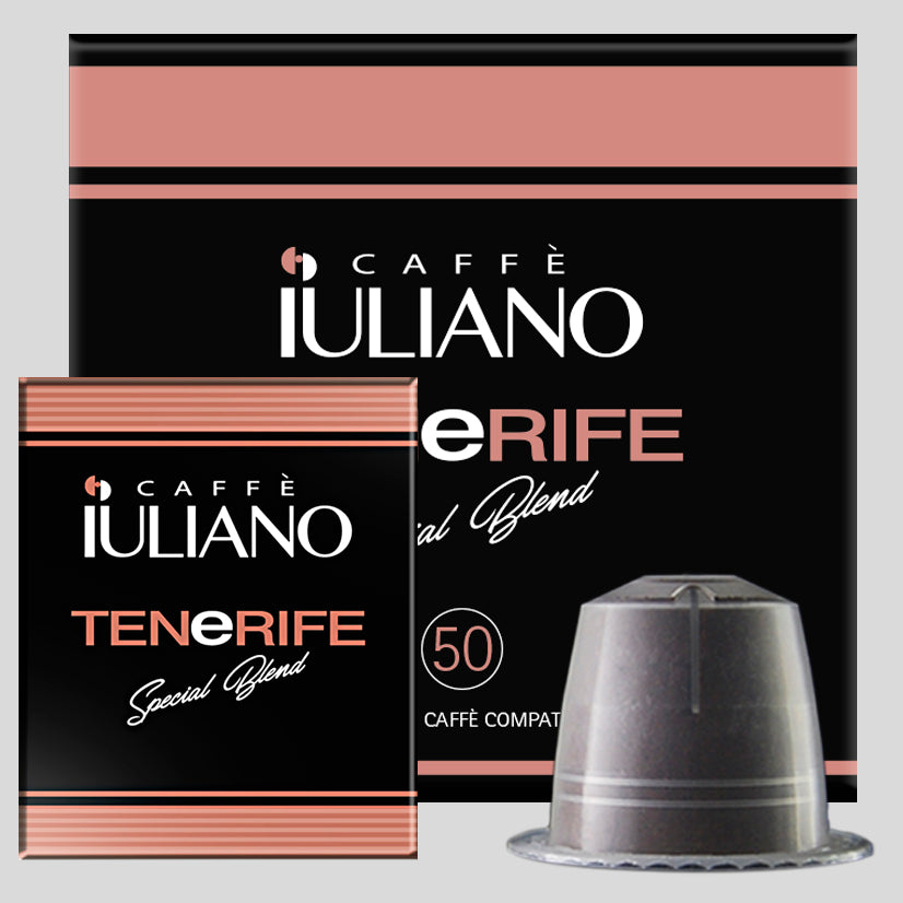 Capsule compatibili NESPRESSO®* miscela Tenerife BOX 50