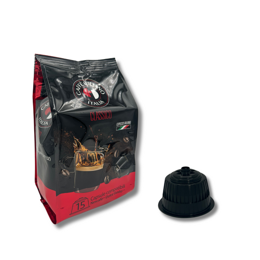 Sacchetto 15 CAPSULE COMPATIBILI NESCAFE' DOLCEGUSTO®* miscela CLASSICO