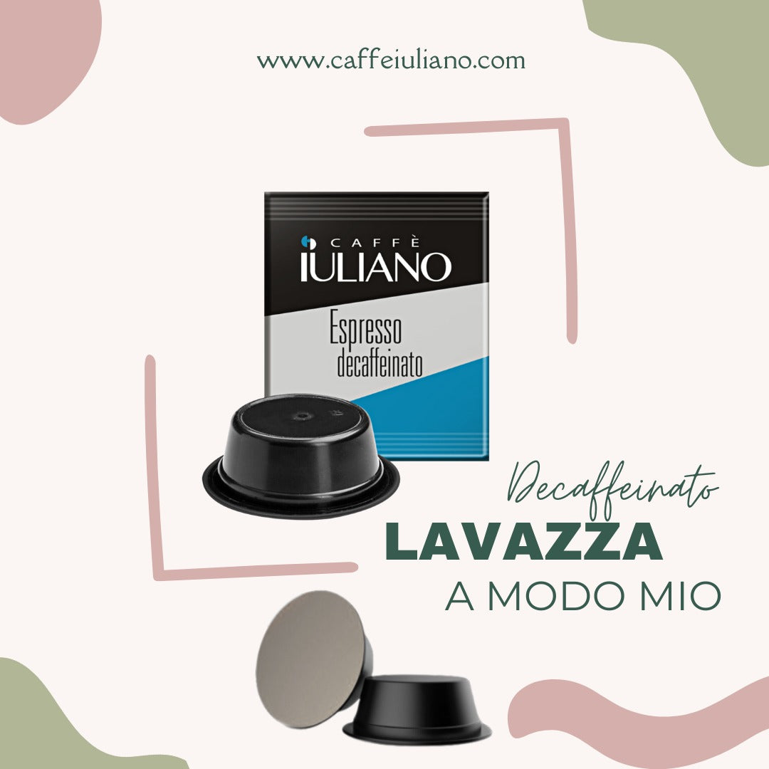 Capsule compatibili LAVAZZA A MODO MIO®* miscela Decaffeinato BOX 50