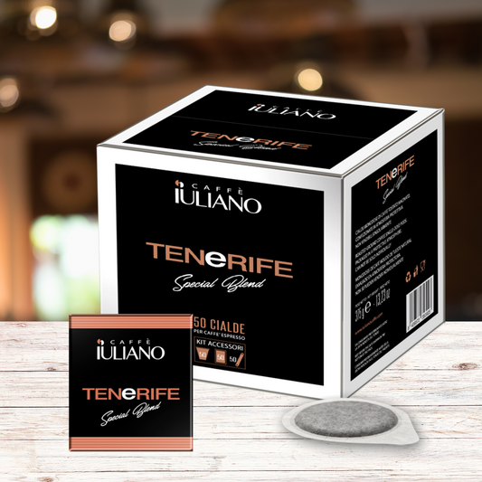 Cialde BOX 50 + KIT 50* Caffè Iuliano miscela Tenerife